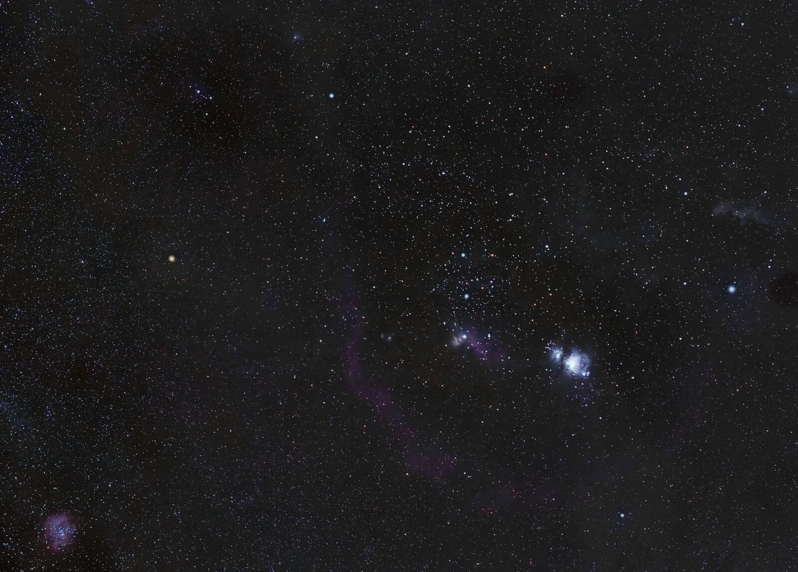 Astrophotography image of Orion