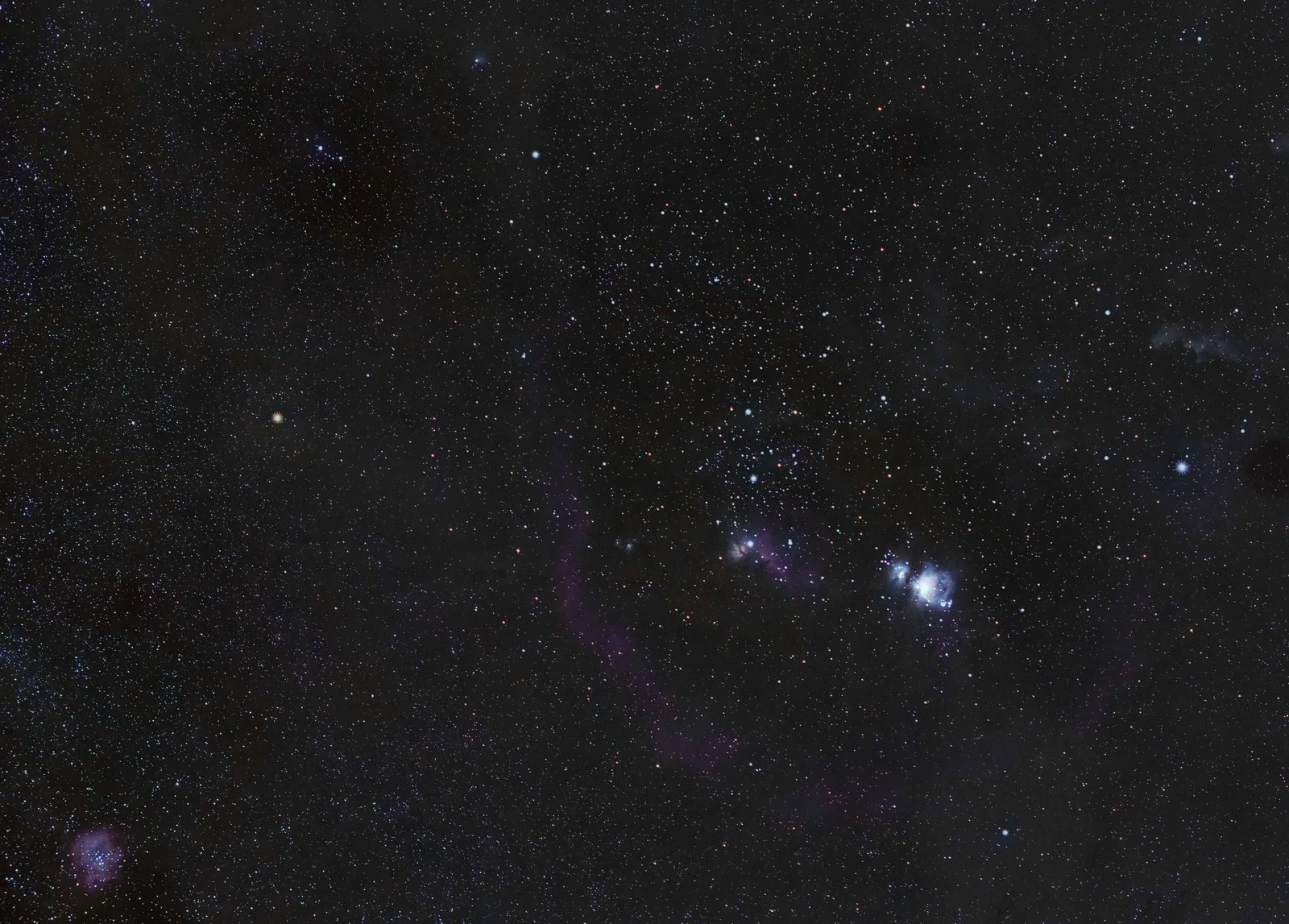 Astrophotography image of Orion